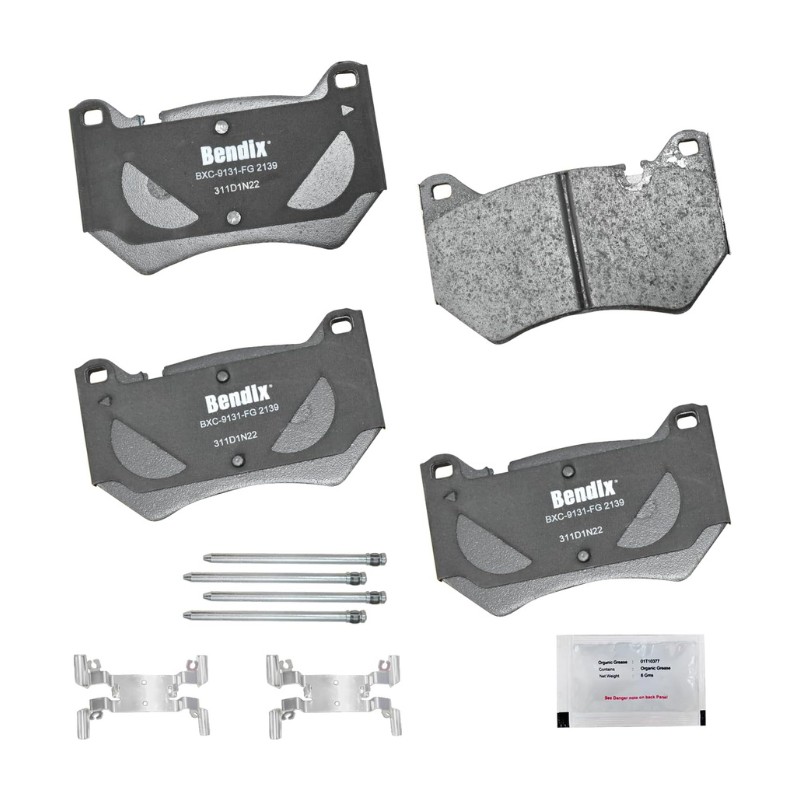 Bendix Priority1 CFC2139 Ceramic Front Brake Pads for Audi Q5 and Q5 Sportback